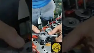 كيفية التركيب صمامات المحرك   How to install engine valves
