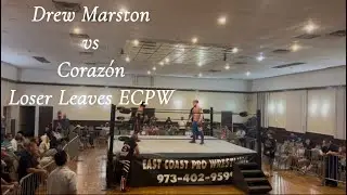 Drew Marston vs Corazón Loser Leaves ECPW