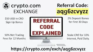 Crypto com Exchange Referral Code Explained