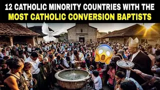 Wow, CATHOLIC CONVERSION baptism B0MBS occurred in these 12 MINORITY countries‼️No.12 largest Muslim