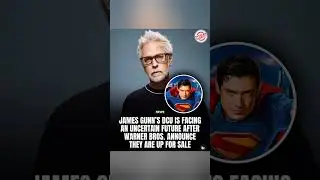 JAMES GUNN'S DCU IS FACING AN UNCERTAIN FUTURE AFTER WARNER BROS. ANNOUNCE THEY ARE UP FOR SALE #dcu