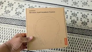 Lenovo Wireless VoIP Headset (Teams) 2025 | Unboxing | #lenovo #voip #wirelessheadset #2025