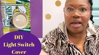How to Make a DIY Soda Can Light Switch Cover | Renter Friendly DIY