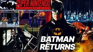 Batman Returns (SNES) 100% FULL GAME | ⭐Super Nintendo, No Commentary