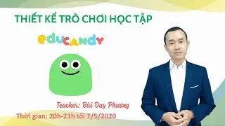 Sử dụng Educandy thiết kế trò chơi học tập 8 trong 1 tuyệt hay