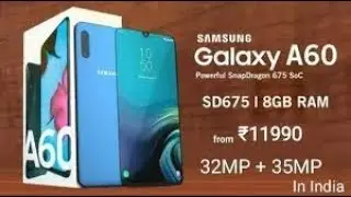 samsung galaxy A60 new model launch 31 may