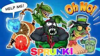 SPRUNKI INCREDIBOX BRAINROT PHASES TIGRELLO  VS WATERMELON GORILLO VS CARLOOOO  BATTLE #sprunki