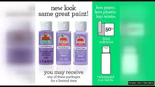 Apple Barrel Acrylic Paint in Assorted Colors (2 oz), 20513, Bright Yellow Review