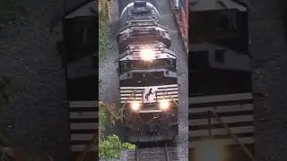 This is the sound of raw EMD power. #train #railroads #trains