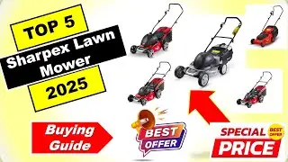 Top 5 Best Sharpex Lawn Mower in India 2025 ⚡ Price List⚡ शार्पेक्स इलेक्ट्रिक लॉन घास काटने की मशीन