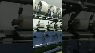 Coning machine 💯💯💯👍👍#yarn #spinning #textile