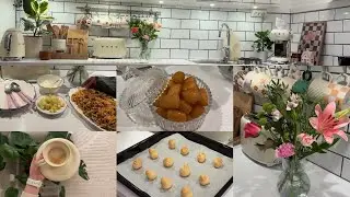 Ramadan day 4/ Slow time in my kitchen/ Baking & Cooking for Suhoor/ Cozy night at home/ Silent vlog
