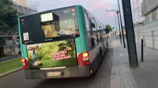 (1) Bus RATP — Ligne 255 — Stains Les Prévoyants — Pte Clignancourt — MAN NL255 — N•9657