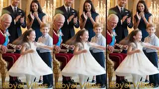 Princess Lilibet Dancing in Front of the Royal Family #lilibet #dance #royalfamily #princearchie #yt