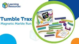 How to Use Tumble Trax&trade; Magnetic Marble Run | Learning Resources