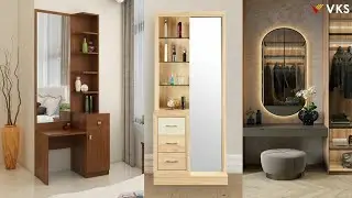 Modern Wooden Dressing Table Design | Modern Dressing Table with Mirror Design | Dresser Unit
