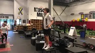1 Leg Squat w/ Chains
