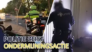 Politie | Ondermijningsactie in Zeist | Dienst op de motor | Gestolen goederen aangetroffen