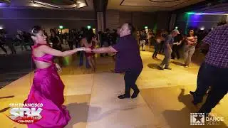 Dj Mundo & Jessica Quiles Hernandez ~ social dancing @ San Francisco SBK Congress 2022