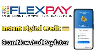 Flex pay Instant Digital Credit card | Flex pay digital credit card | flex pay Credit card apply
