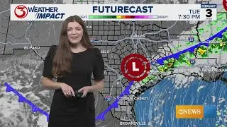 A weak cold front to move through tonight