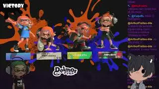 Deimos jogando Splatoon no Switch pela primeira vez @Andrei_P127
