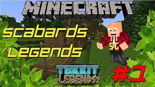 Minecraft | Scabards Legends #1 | Modded Hard Mode | Getting Started