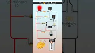 How to make Clap 👏 switch circuit | Clap ON OFF switch #circuit #bc547