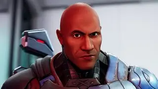 The Rock Arrives In Fortnite And Drops Some Bars shorts faceoff therock 1080p