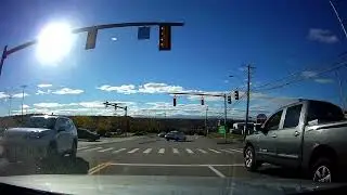 Driving in Johnston, Rhode Island