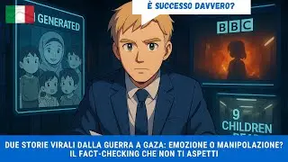 Due storie virali dalla guerra a Gaza: emozione o manipolazione? Il fact-checking che non ti aspetti