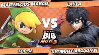 LMBM 2026 Arcadian - Marvelous Marco (Toon Link) Vs. Layla (Joker) Smash Ultimate - SSBU