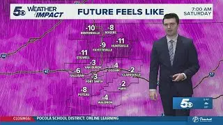 Latest Weather | A cold end to January for Arkansas and Oklahoma