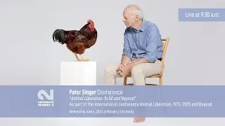 Conf&eacute;rence de Peter Singer - &ldquo;Animal Liberation: To 50 and Beyond&rdquo;