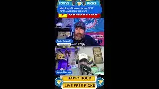 Live NCAABB NBA NHL Picks Tonys Picks Happy Hour Show 1/2/2026 📱