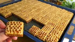 جديد  !! عندك  كأسين دقيق وكأسين كاوكاو حضري شهدة الصينية  في10دقائق بدون ورقة ولازيت ولاقلي
