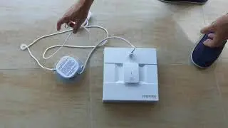 Mamibot W200 SkyBot cordless robot window cleaner, how to use and install