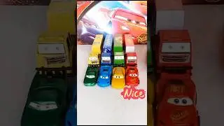 Yes Or No Toys, Pixar Cars, McQueen Container Truck #truck #cars #toys #pixarcars #mcqueen