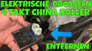 [TUTORIAL] alle 4 Takt China Roller Drosseln Elektrisch / Rex 450 Baotian Benzhou Jackfox