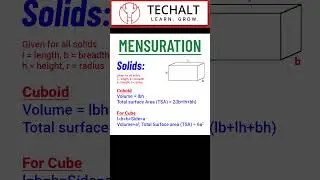 Mensuration Cuboid #shorts