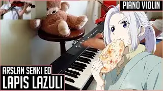 Lapis Lazuli (FULL) - アルスラーン戦記 (Arslan Senki ED1) - Piano Violin Viola Cover [Piano Violin Sheets]