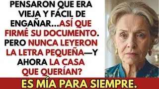 Mis hijos me hicieron firmar un papel… pero no sabían qué escribí