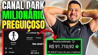 COMO CRIAR UM CANAL DARK  QUE MONETIZA NO YOUTUBE (AULA DE COMO CRIAR CANAL DARK)