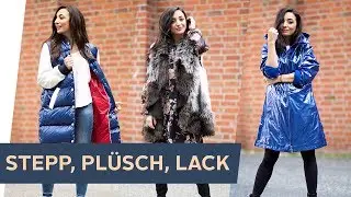 HOW TO STYLE: Keypieces in Stepp, Pl&uuml;sch, Lack ~ refashion | OTTO