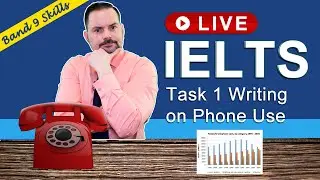 IELTS Live &mdash; Задание 1. Написание диаграмм Band 9 о телефонных звонках