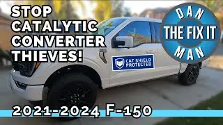 FORD F-SERIES IS THE MOST TARGETED VEHICLE FOR CATALYTIC CONVERTER THEFT MillerCAT CAT SHIELD F-150