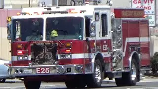OCFA Engine 25 responding