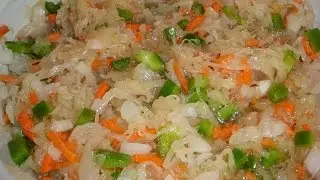 Bobbi's Kitchen - Sauerkraut Salad with blooper at end