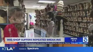 Wig shop suffers repeated break-ins