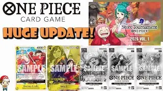 БОЛЬШОЕ обновление турнира One Piece TCG! Карты McDonald's, акции, призовые карты! (Новости One P...